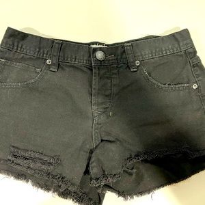 Free People‎ black shorts